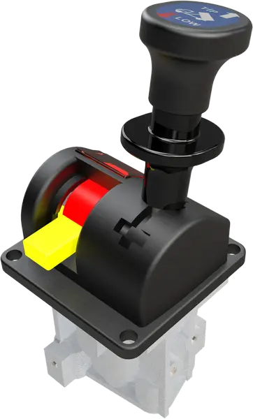 3 Position 5x3 Manual Joystick Oval With PTO